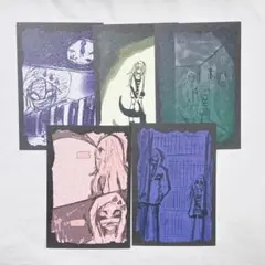 ꒰ 真田まこと展 殺戮の天使 エンドイラストポストカードA 5枚セット ꒱