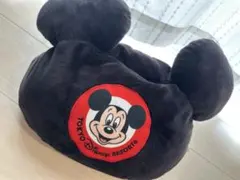 ディズニー イヤーハット クッション　ティッシュケース ミッキー
