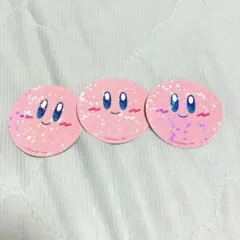 星のカービィ ファミリーマートコラボ まんまる焼き シール3枚