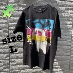 Stussy グラフィック　ティーレックス　スカル　ブラック