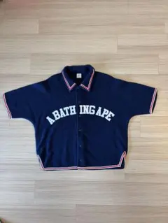  × A BATHING APE ゲームシャツ　M 2026年最新】エイプ ゲームシャツの人気アイテム - メルカリ
