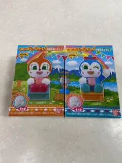 あつまれアンパンマン　指人形　ドキンちゃん　コキンちゃん　キャンプ