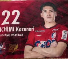 ファジアーノ岡山 一美和成選手 応援フラッグ