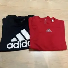 adidas 長袖１枚　半袖１枚　Lサイズ
