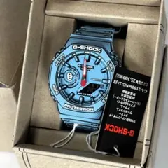 未使用　CASIO G-SHOCK GA-2100MNG-2AJR ライトブルー