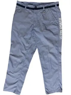 ルコックスポルティフ ゴルフ Dカン付き ビッグロゴ ゴルフパンツ 79