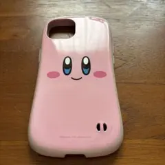 iPhone13 カービィ iFace ソフトケース ピンク