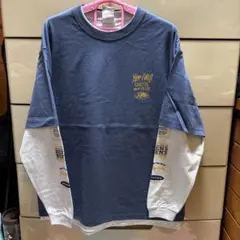 ☆新品☆ BEN DAVIS ネイビー ホワイト Tシャツ Lサイズ