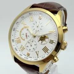 【稼働/世界950本限定】ハンティングワールド クロノグラフ メンズ 白文字盤のサムネイル