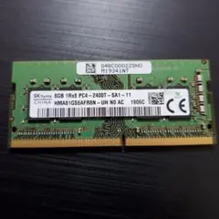 300円スタート SK hynix 8GB DDR4 2400T メモリー 本体