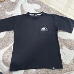CAMP7 黒 Tシャツ ポケット付き　サイズ140