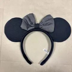 ミッキーマウス耳型カチューシャ ネイビー