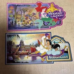 東京ディズニーリゾート　ポストカード4枚セット
