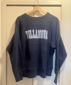 90s チャンピオン リバースウィーブ XL カレッジ 紺 ボロ スウェット