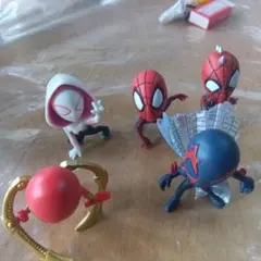 スパイダーマン　フィギュアセット