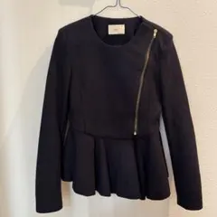 レディース　ファッション　アウター　紺色　ネイビー