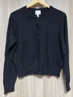 H&M カーディガン 黒