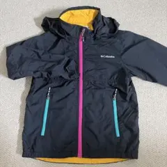 Columbia キッズ ウィンドブレーカー ブラック Sのサムネイル