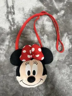 ディズニーミニーフェイスポーチバッグ