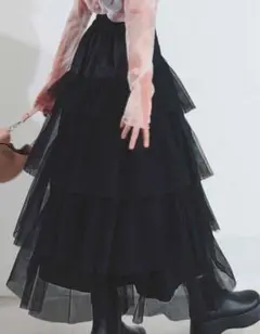 ティアードスカート
