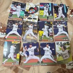 プロ野球 トレーディングカードセット12枚