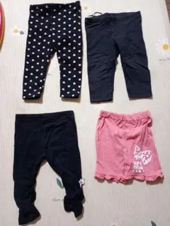 レギンス・ショートパンツ4点セット