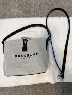 LONGCHAMP ホワイトプリアージュ ネオ ハンドバッグ S 人気 - メルカリ