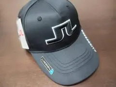 ジェイリンドバーグ 帽子 ゴルフキャップ マーカー付 ブラック