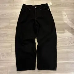 未使用 H&M バギージーンズ バギーデニム 32/30