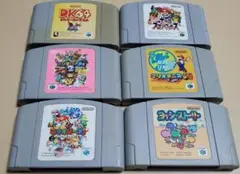 ニンテンドー64 カセット 6本セット !!!