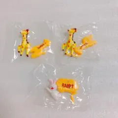 チョコサプ たべっ子どうぶつ THE MOVIE フィギュア　うさぎ　きりん