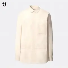 新品未使用 UNIQLO +J スーピマコットンオーバーサイズシャツ（長袖）
