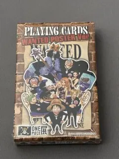【未開封】ONE PIECE トランプ WANTED POSTER Ver.