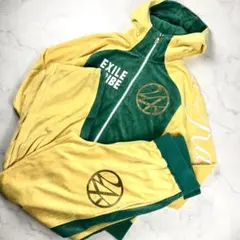 新品 24Karats EXILE TRIBE OF GOLD ベロアジャージ GOLD 24karats Diggers - 希少 美品 24karats ベロア ジャージ