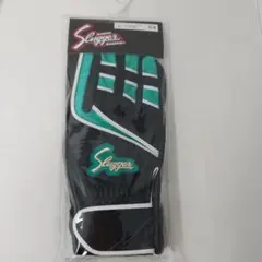 久保田スラッガー 限定バッティング手袋 ブラック×エメラルド 22cm 