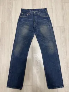 リーバイス・US501xxレギュラー米国製00年製W31ボタン553/極美品濃紺