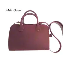 専用】Mila Owen 巾着付きラージボストンバッグ - メルカリ