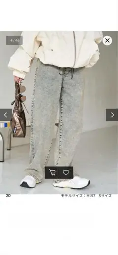 ♡新品　フリークスストア　イージーワイドデニム
