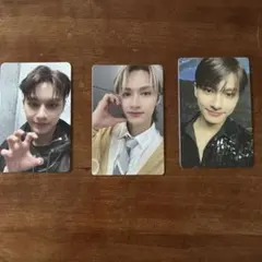 セブンティーン　ジュン　トレカセット3枚