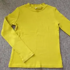 UNIQLO フリルネックカットソー 130
