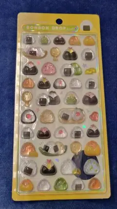 ボンボンドロップシール おにぎり 和柄 クーリア