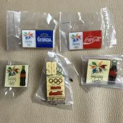 コカコーラ FIFA ワールドカップ 歴代大会 ピンバッジ 7個 デッド