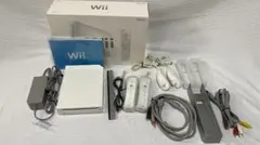 任天堂 Wii本体セット 箱付き コントローラー、ソフト３本