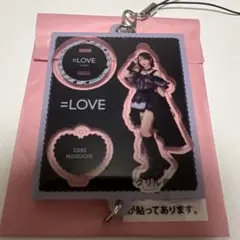 イコラブ ＝LOVE 野口衣織 ミニくじ 黒衣装 アクスタキーホルダー