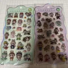③ BONBON DROP キャラクターシール 2シートセット ぼんぼん