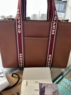 【極美品】coach スミストートバッグ ショルダー 2way 肩掛け ブラウン