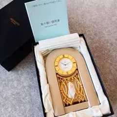 新品 極美品 おしゃれ☘ MIKIMOTO ミキモト 置き時計のサムネイル