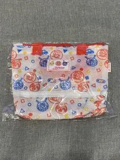 JA共済　アンパンマン メッシュポーチ