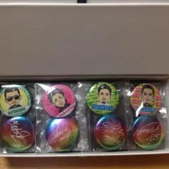 EXILE キャラ サイン 缶バッチセット