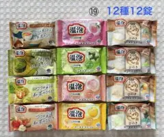 入浴剤 温泡 ONPO 12種12錠 アソートセットのサムネイル
